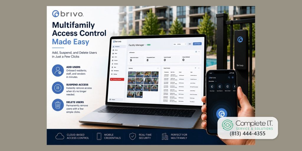 Access Control Made Easy with Brivo User Management