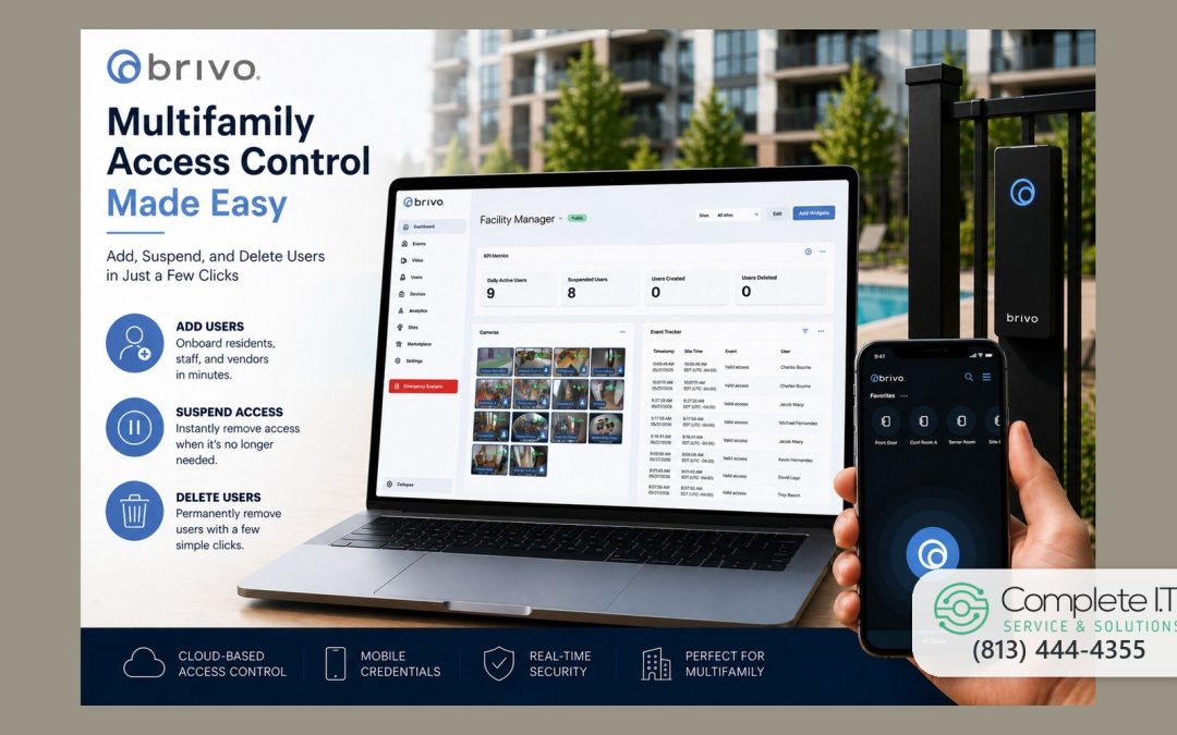 Access Control Made Easy with Brivo User Management